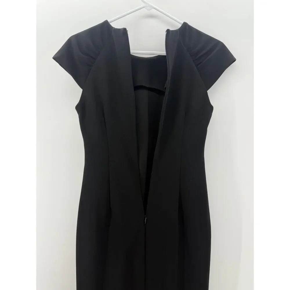 Calvin Klein Black Dress NWT size 2 - Picture 4 of 6